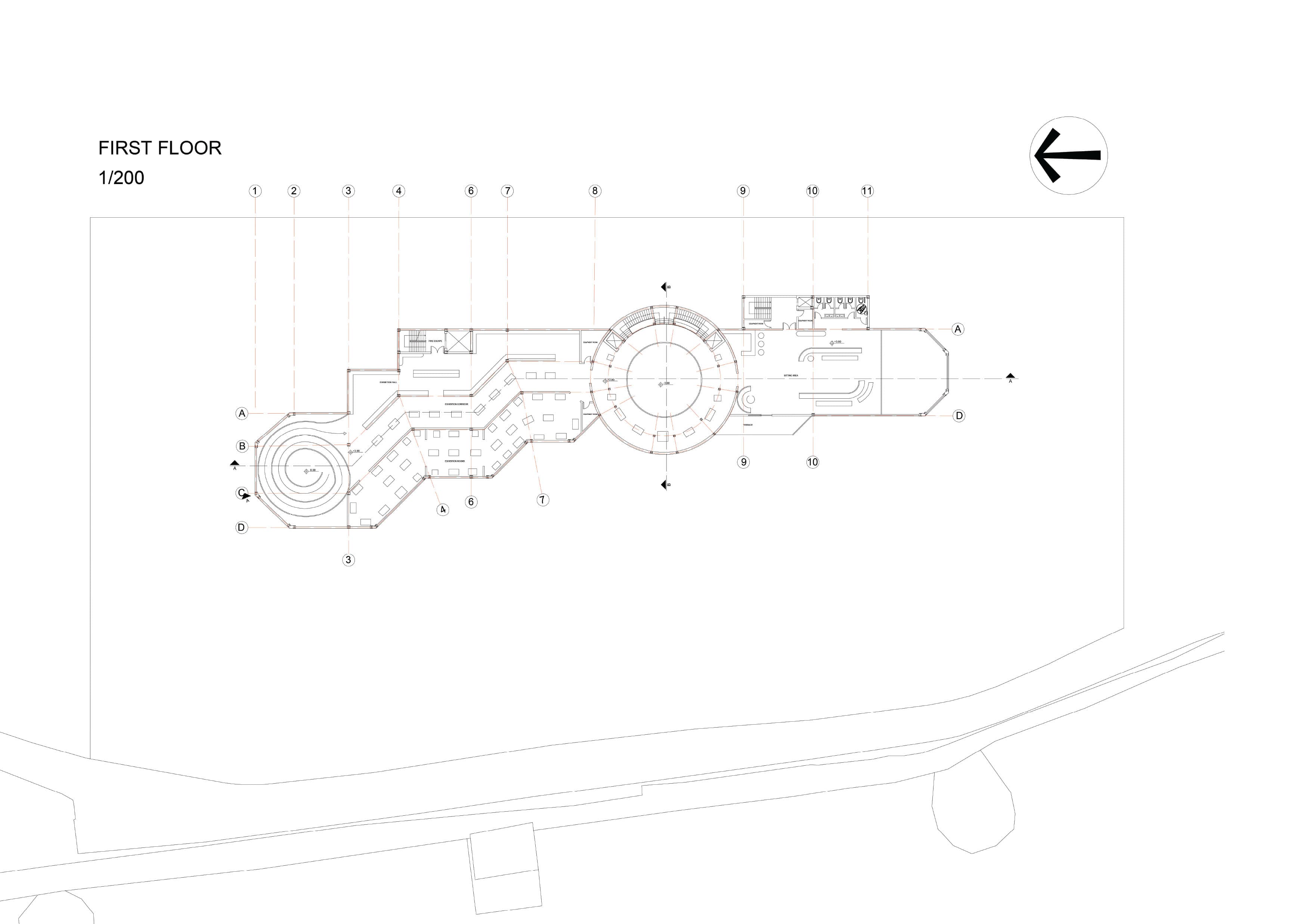 Second floor plan