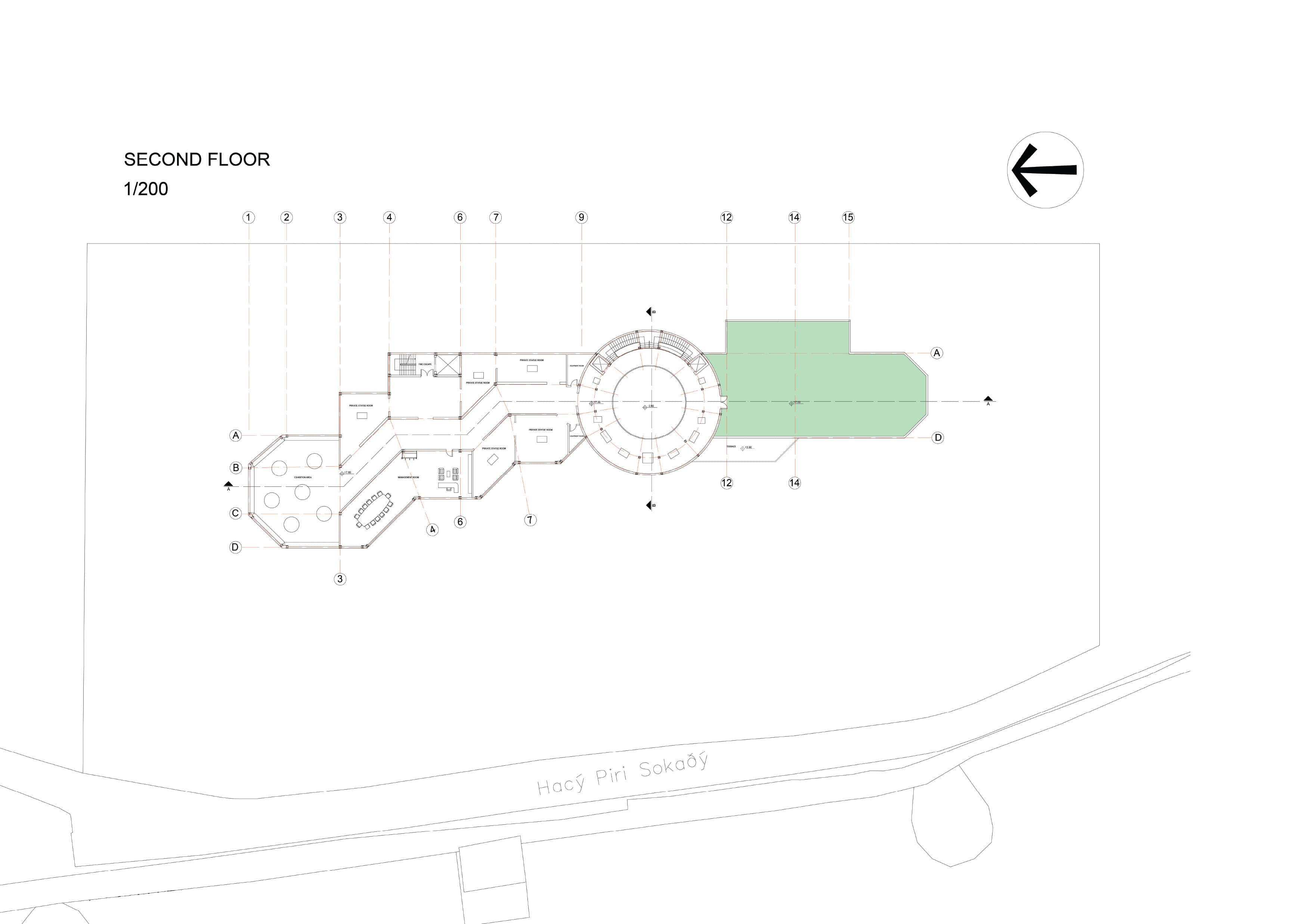 Third floor plan