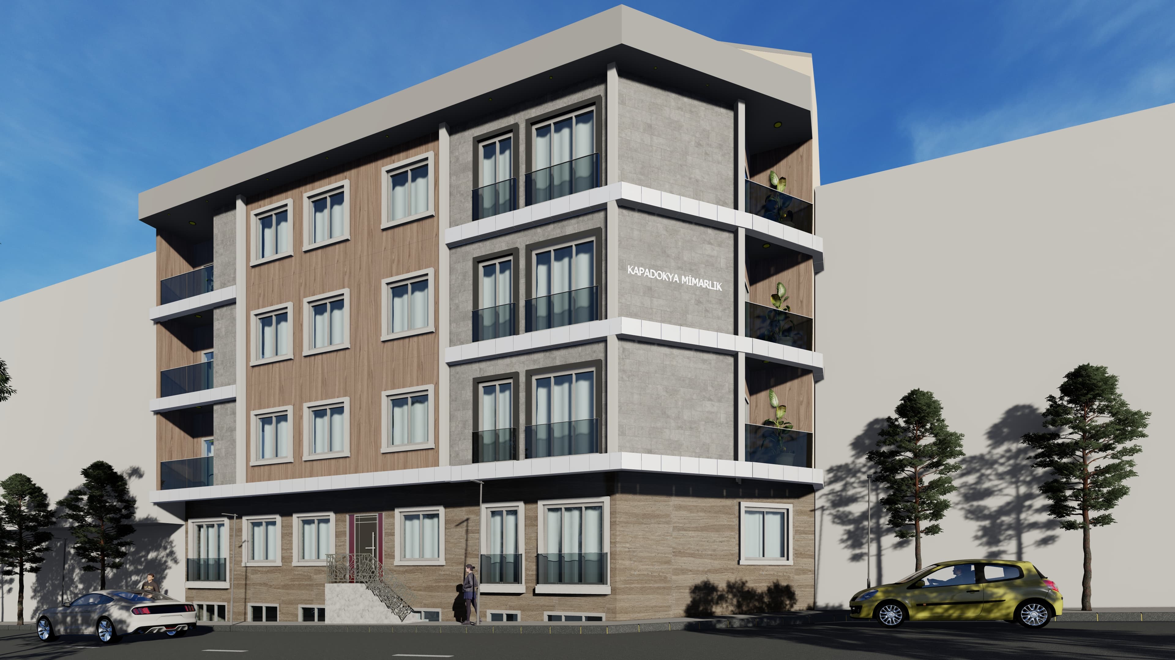 Esenyurt front elevation morning
